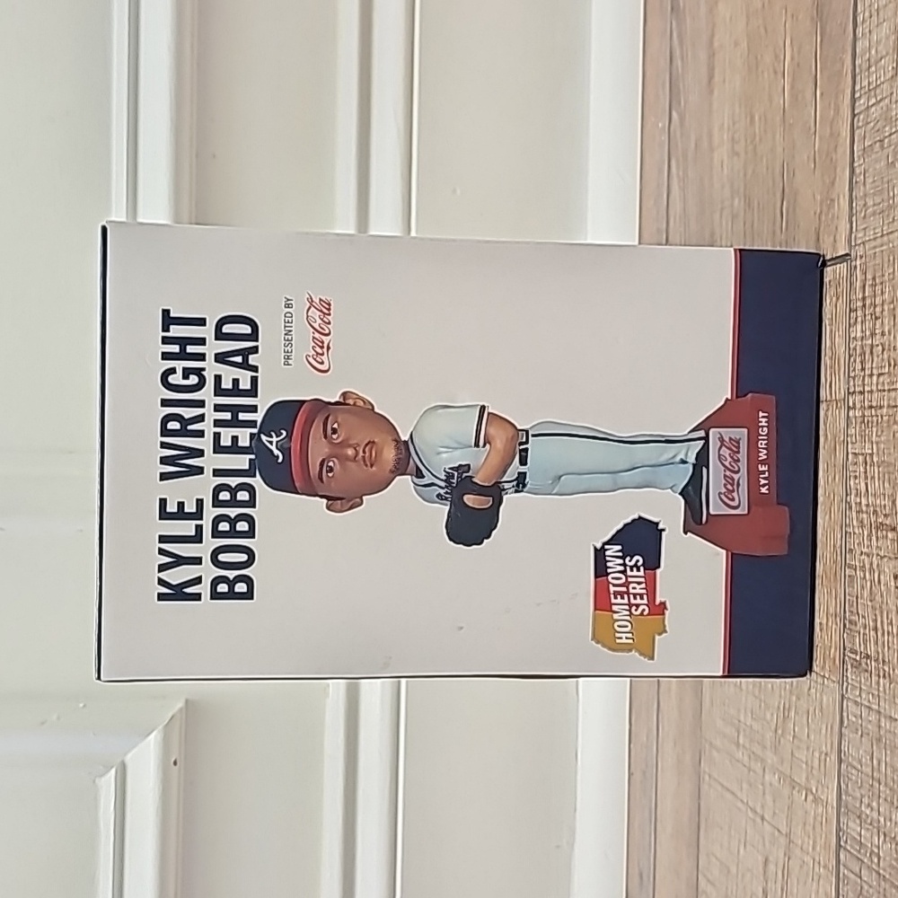 Kyle Wright Bobblehead Atlanta Braves Hometown series Coca Cola 2024
